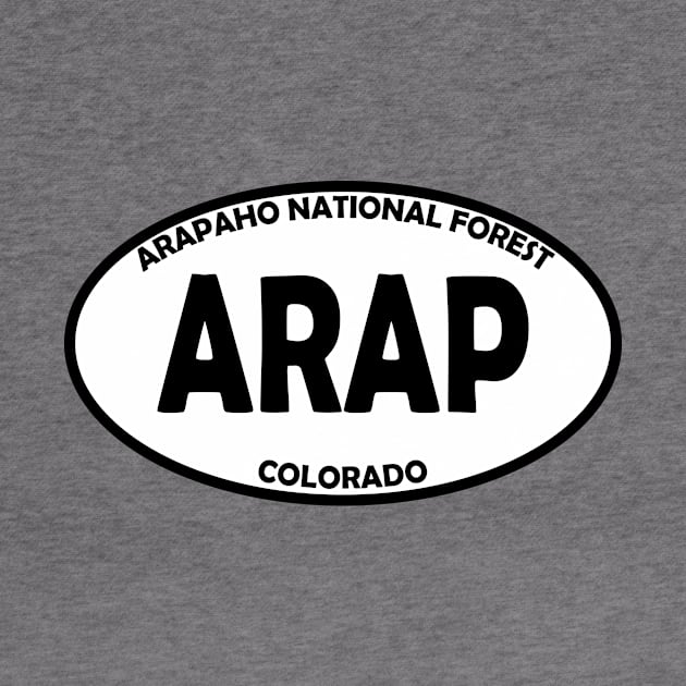 Arapaho National Forest oval by nylebuss